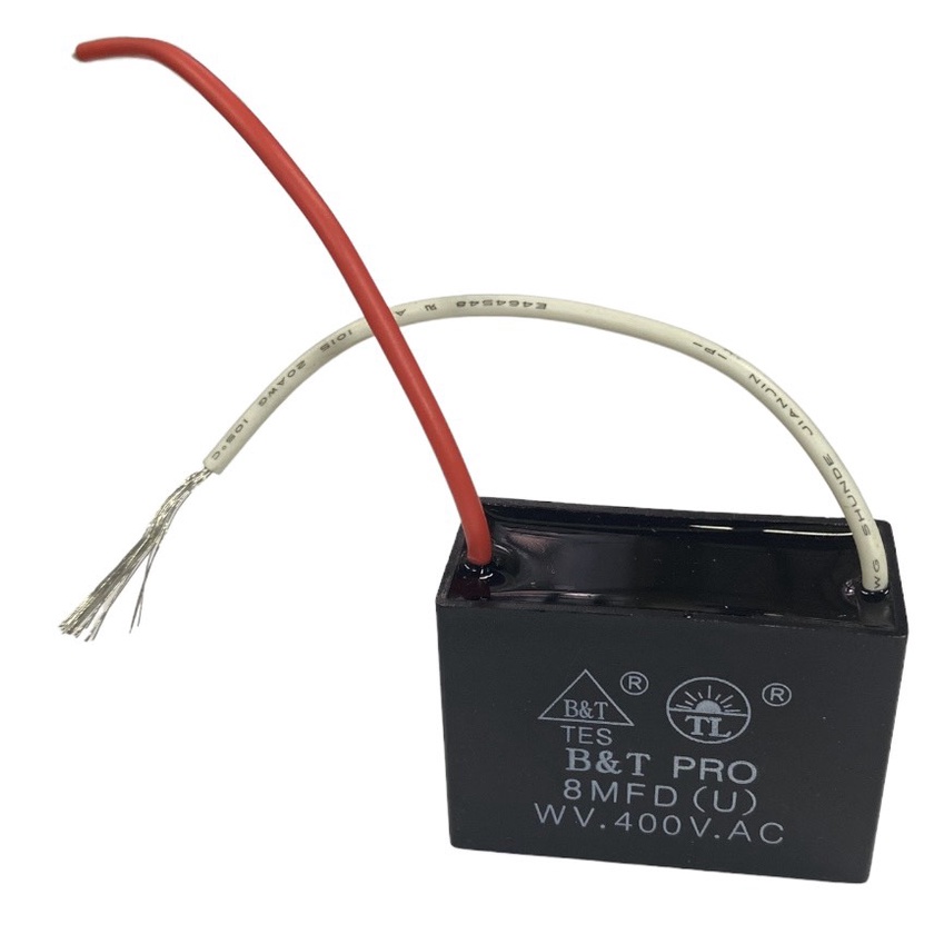 Tụ điện kapa tụ đề tụ ngậm tụ quạt 8uf 400V.AC TÍN LIÊN