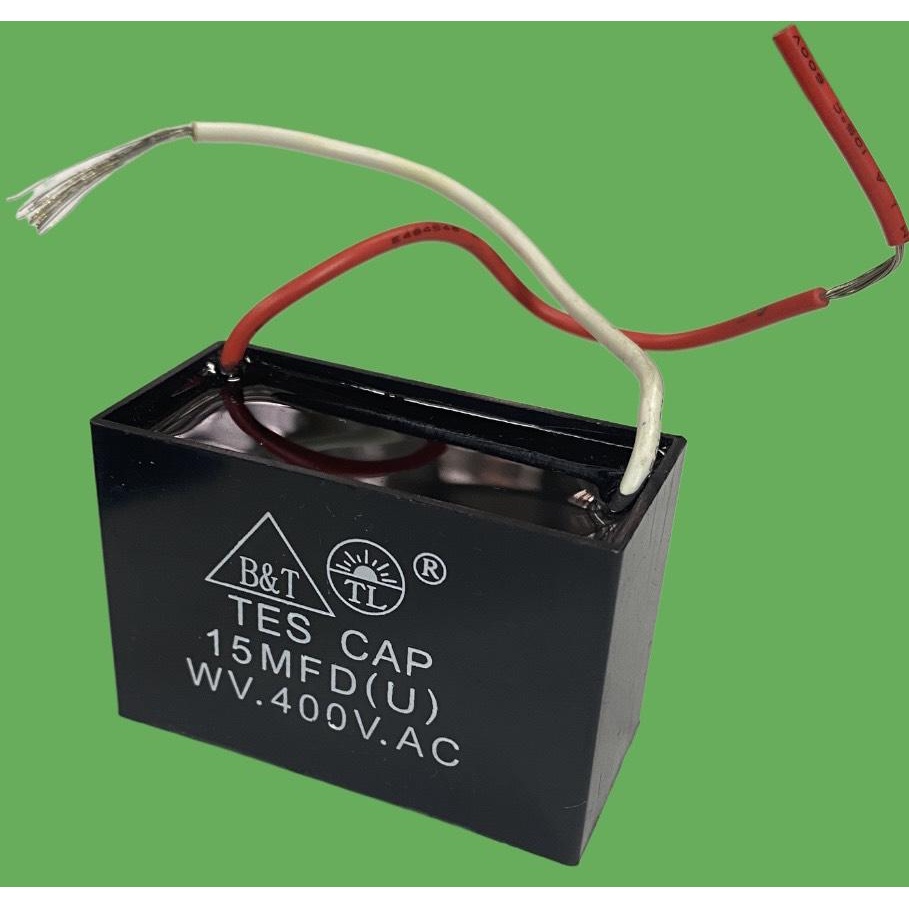 Tụ điện kapa tụ đề tụ ngậm tụ quạt 15uf 400V.AC TÍN LIÊN