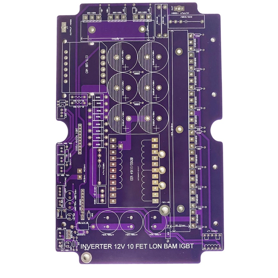 PCB bo mạch kích đ iện 10 fet lớn băm IGBT Auto Duty