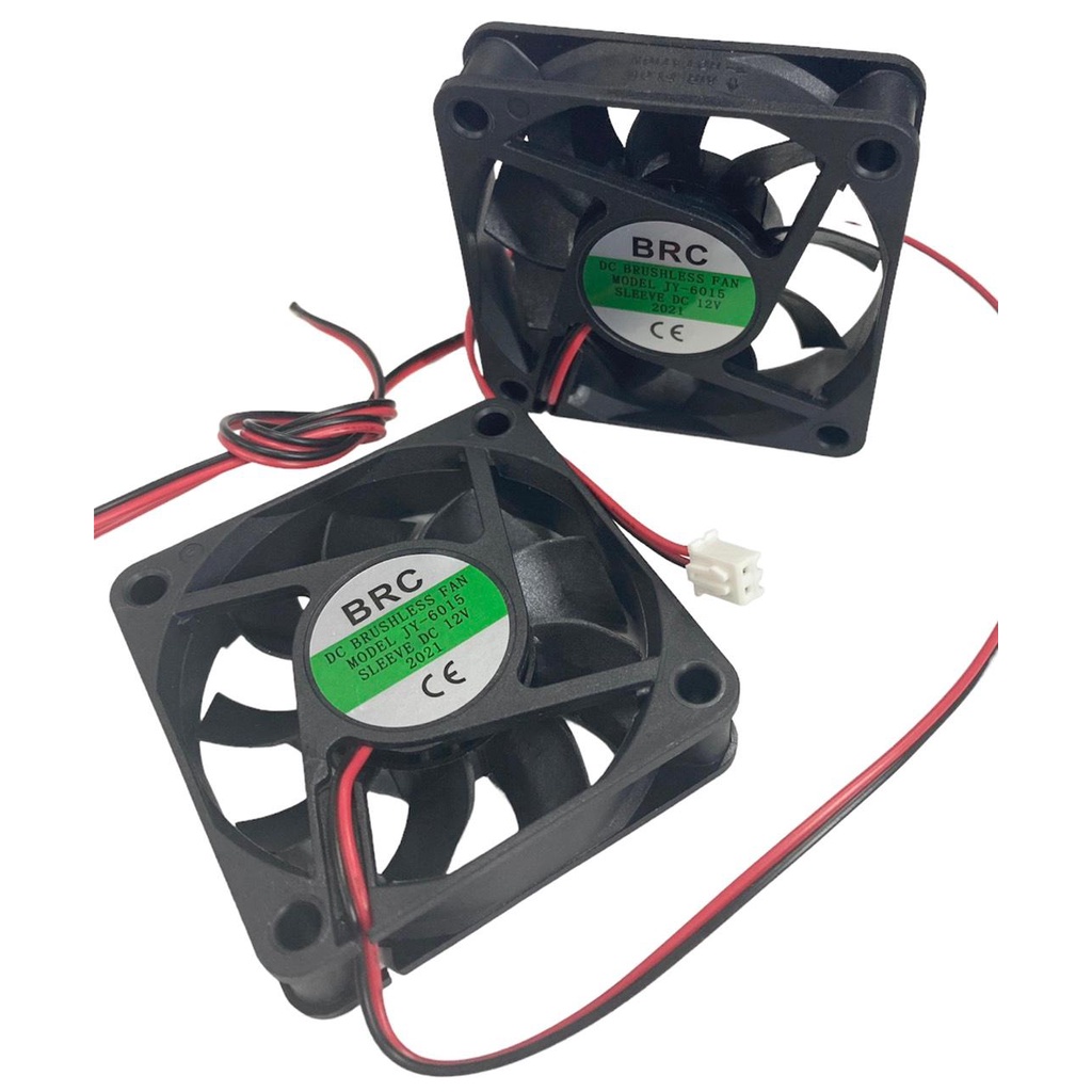 Quạt Tản Nhiệt 12V 6x6x1,5 cm 0.10A - 0.15A giao màu NGẪU NHIÊN