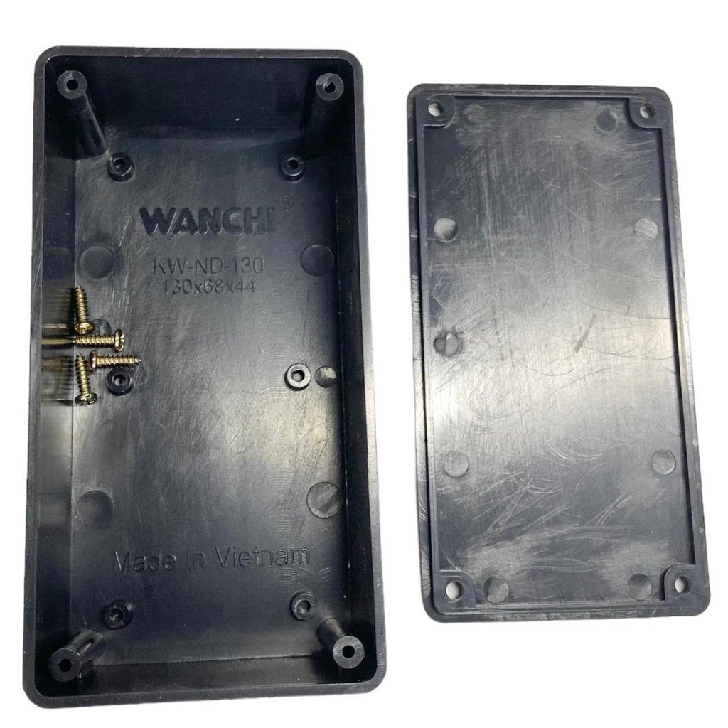 Hộp Nhựa ABS WANCHI 130x68x44mm Màu Đen
