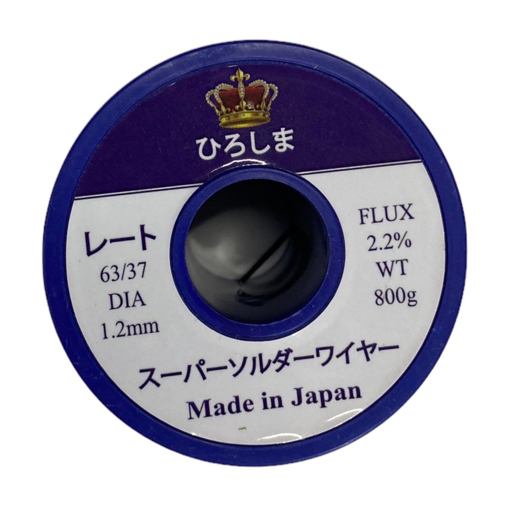 Chì hàn Thiết hàn Nhật Bản JAPAN - HIROSIMA Cuộn 800gr  Size 1.2mm