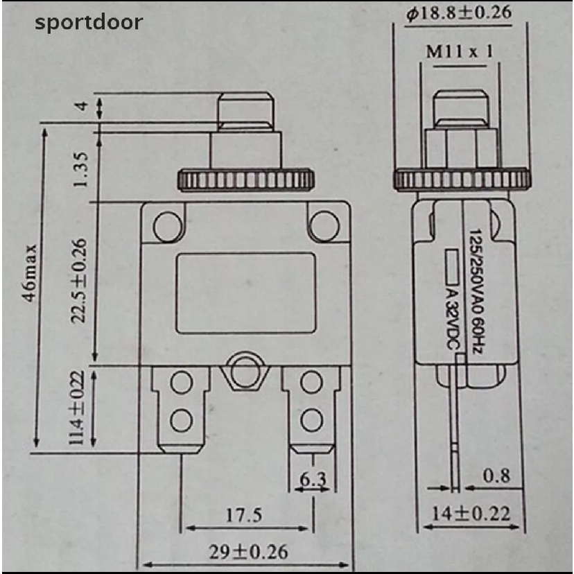 Relay Cầu chì tự động ngắt
