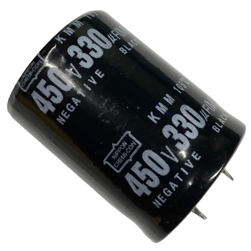 Tụ lọc nguồn 330uf - 450v New (30x41mm)