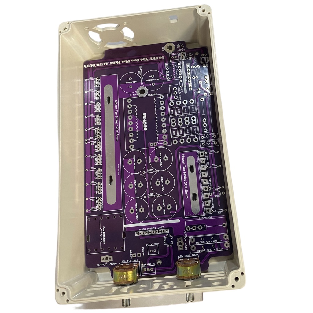 Hộp phay sẵn IGBT 200x120x75mm WANCHI