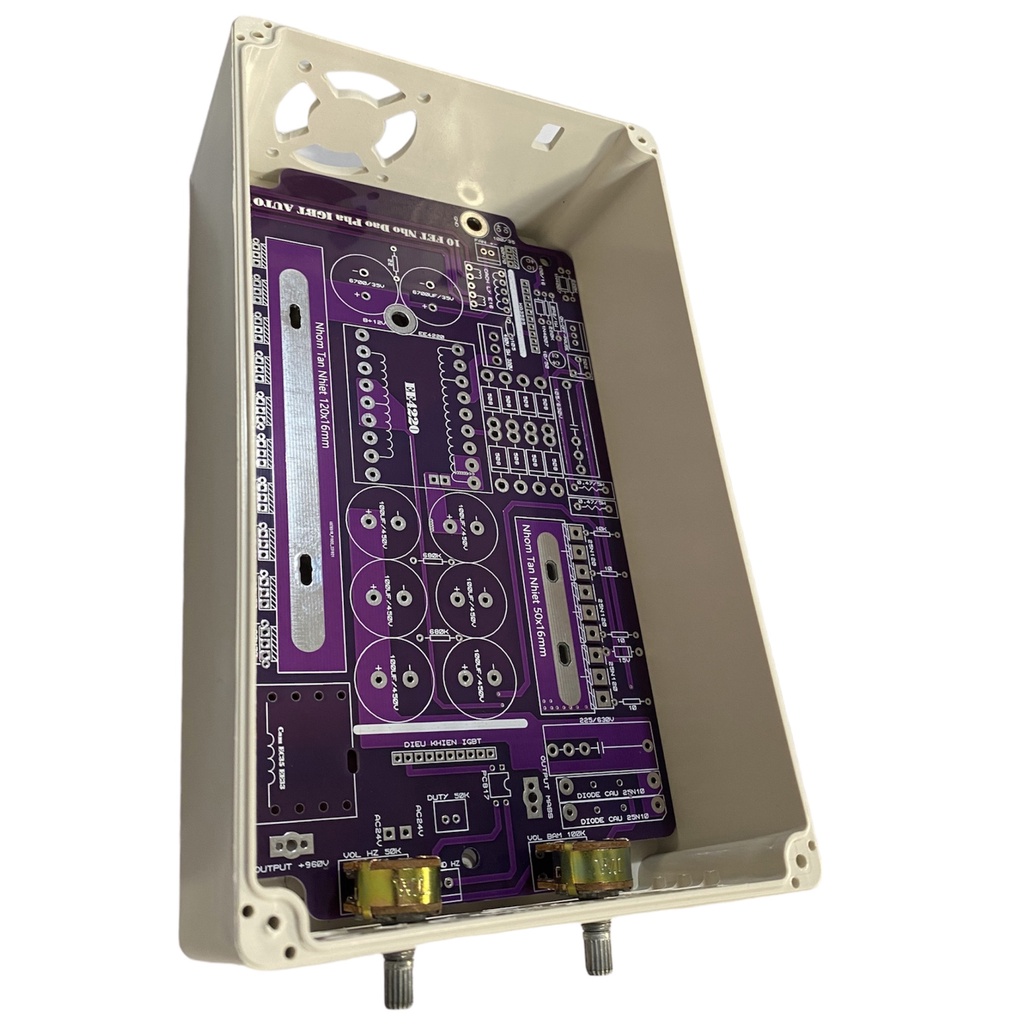 Hộp phay sẵn IGBT 200x120x75mm WANCHI