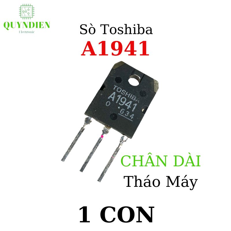 sò công suất A1941 C5198 140V 100W hàng tháo máy lưng đồng