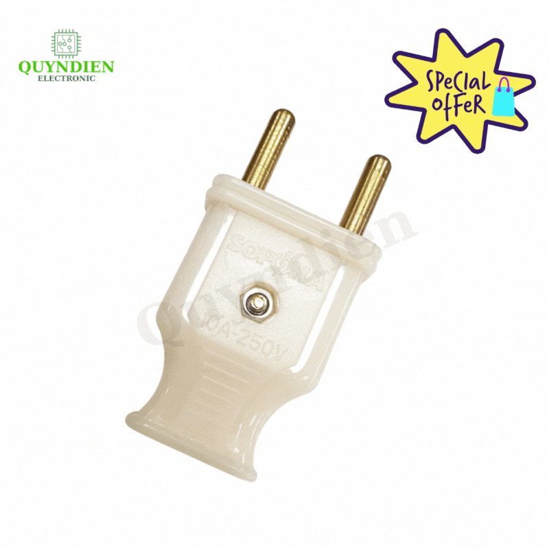 Phích Chân Lớn Đồng Nguyên Chất 5mm P9