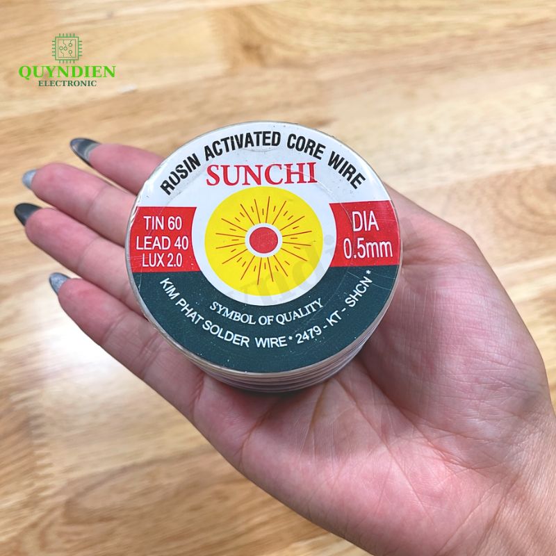 Chì Hàn Sunchi Cuộn 350g Size 0.5mm