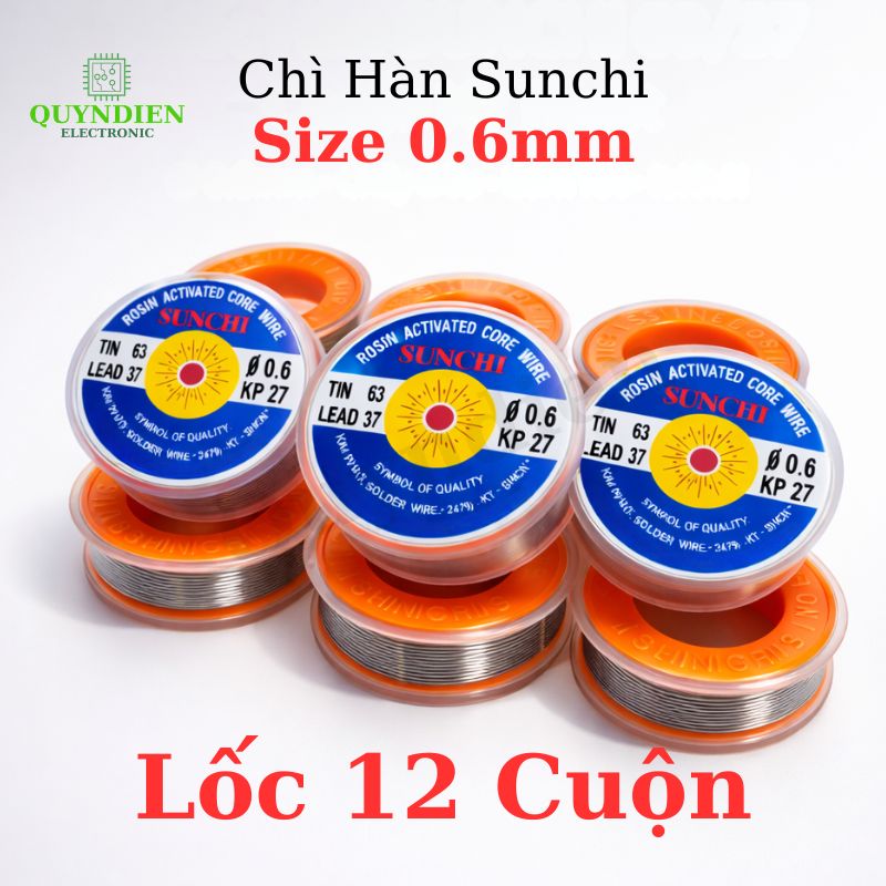 Chì Hàn Sunchi Kim Phát Size 0.6mm