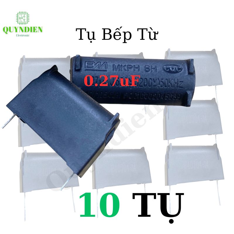 Tụ bếp từ 274 - 0.27uF 630VAC/1200VDC đứng