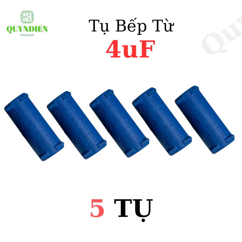 Tụ bếp từ 4uf-275VAC-400VDC đứng