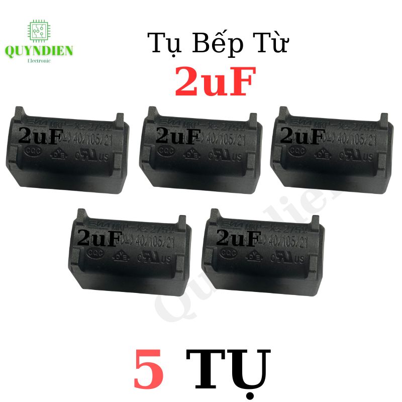 Tụ bếp từ 2uF 275VAC/400VDC đứng