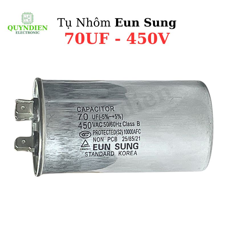 Tụ Nhôm Kapa EUN SUNG 70uF 450V