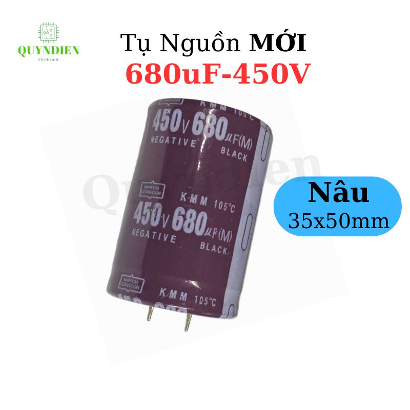 Tụ Lọc Nguồn 680uF 450V