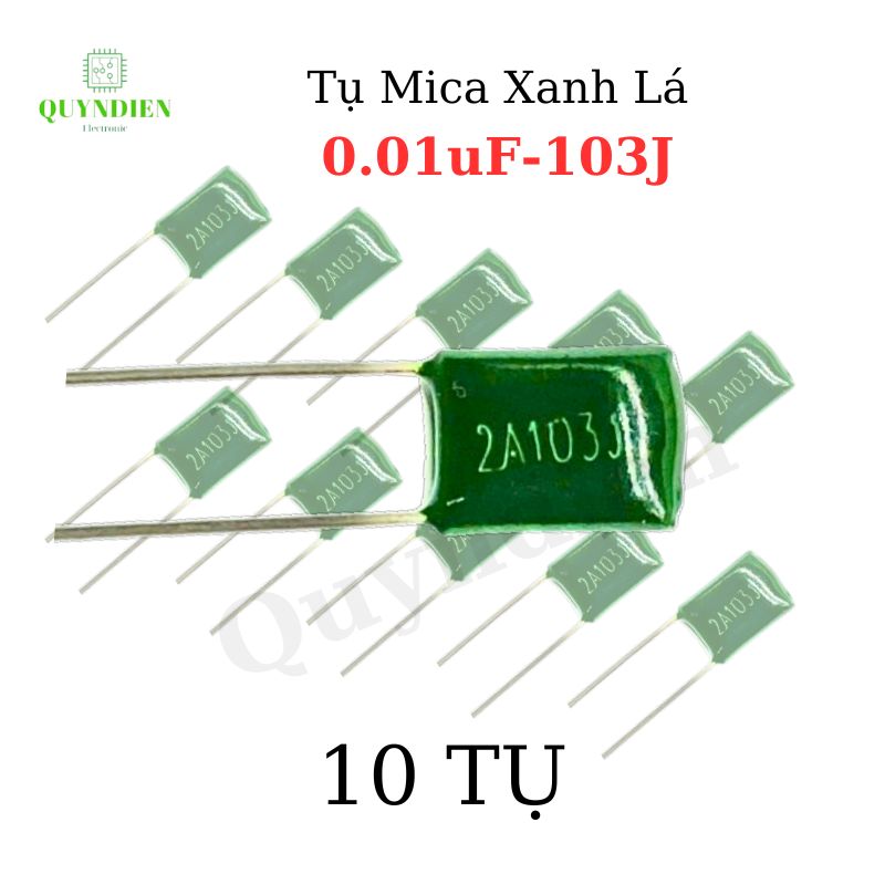 Tụ Mica Xanh lá 100V-882