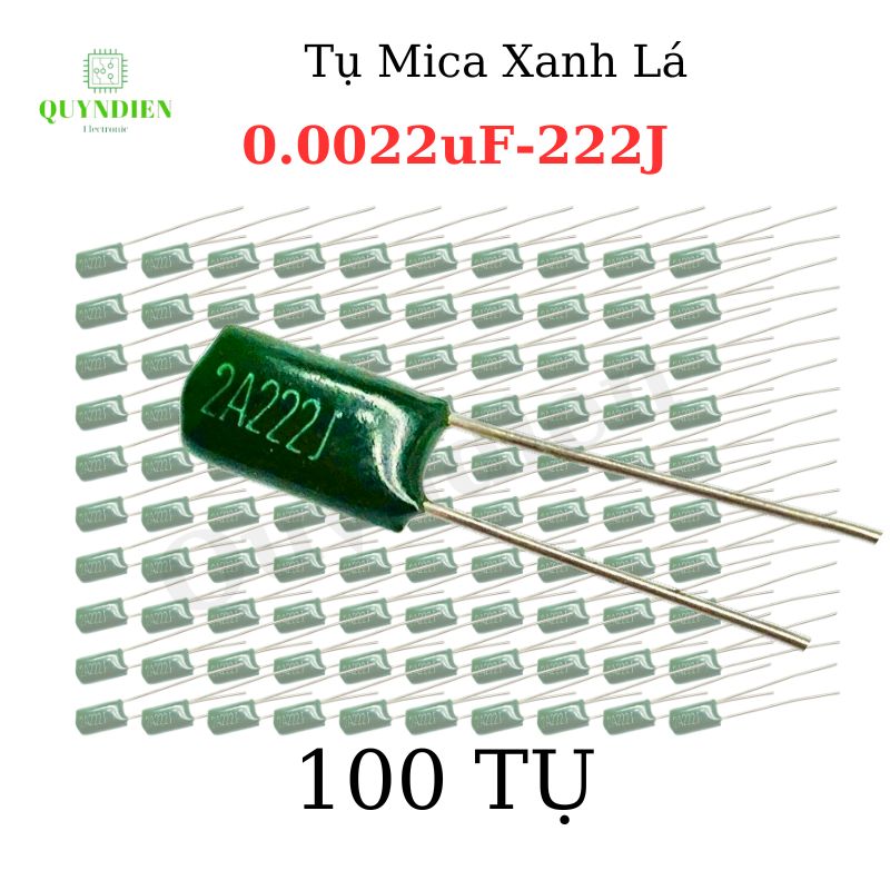 Tụ Mica Xanh lá 100V-882