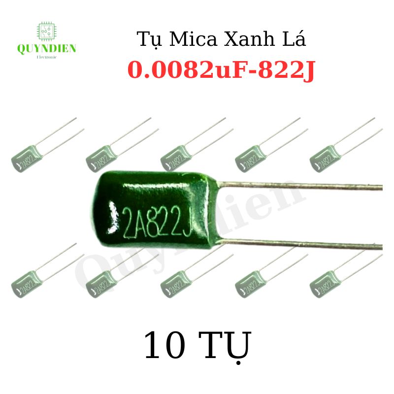 Tụ Mica Xanh lá 100V-882