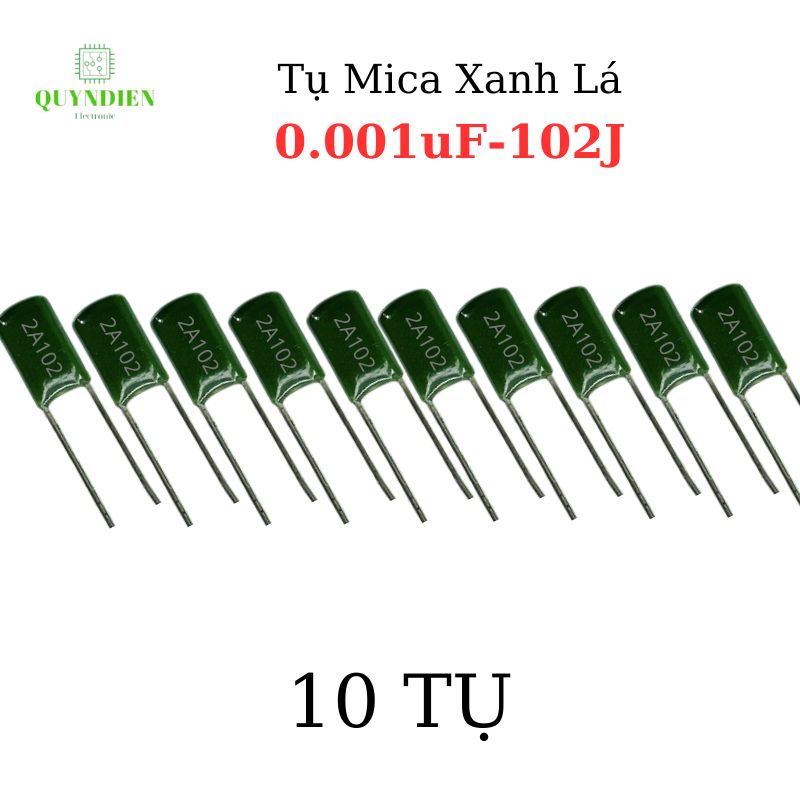Tụ Mica Xanh lá 100V-882