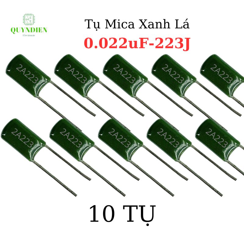 Tụ Mica Xanh lá 100V-882