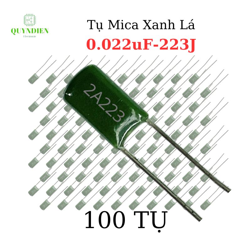 Tụ Mica Xanh lá 100V-882