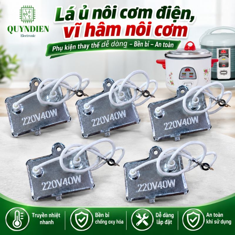 Vĩ hâm - Lá ủ nồi cơm điện 220v 40w