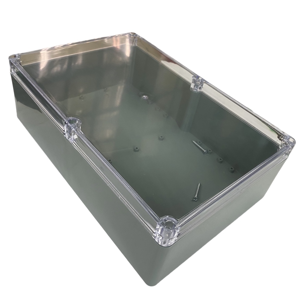 Hộp Nhựa Vy Anh 300x200x95mm Màu Trắng Nắp Trong