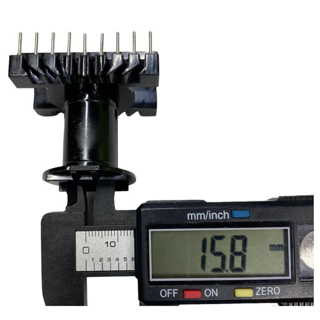 Khuôn Nhựa EC4215 (9+9 Chân) Tròn Đứng