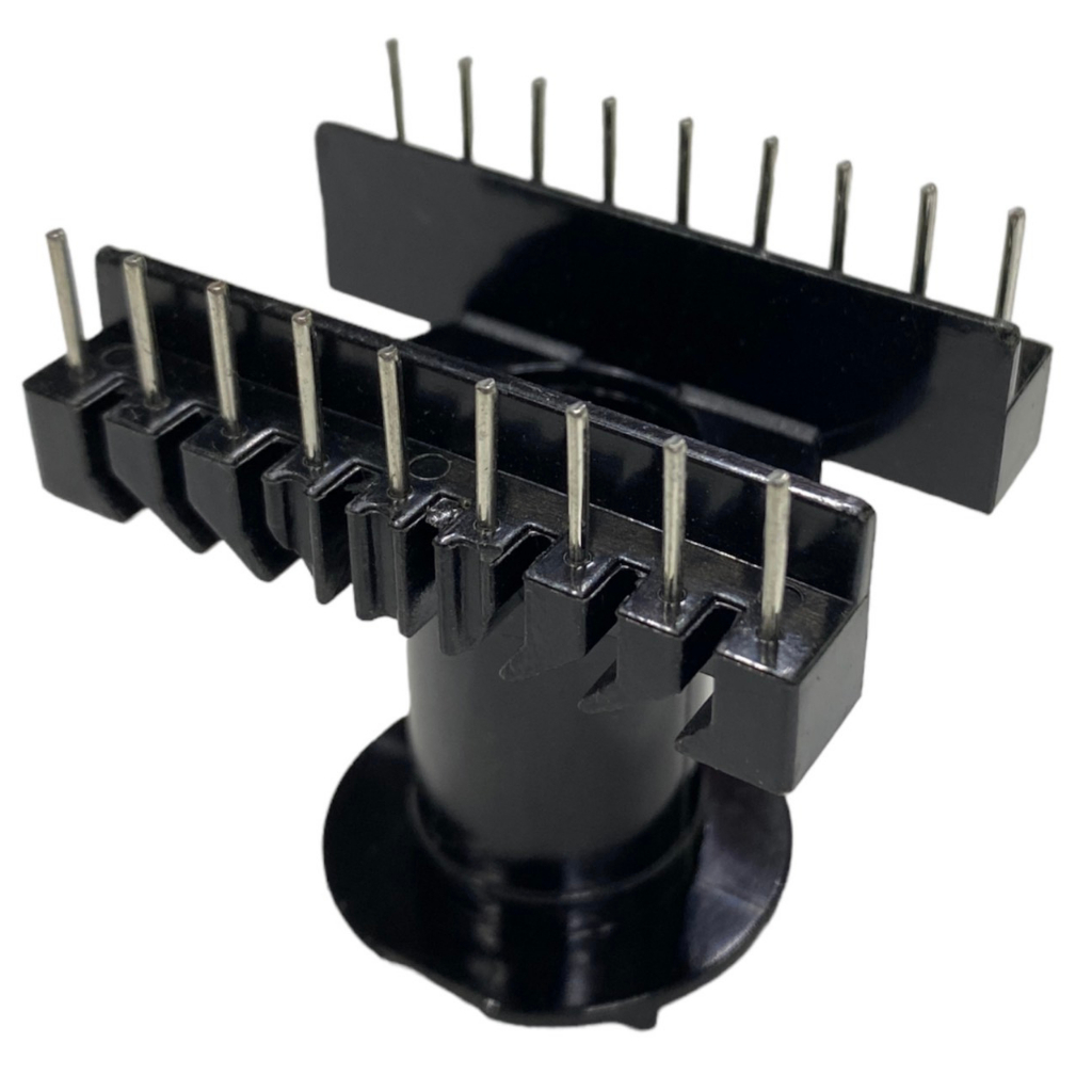 Khuôn Nhựa EC4215 (9+9 Chân) Tròn Đứng