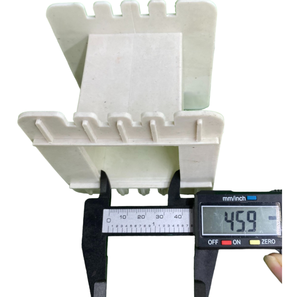 Khuôn nhựa quấn biến áp Fe silic 45x50mm