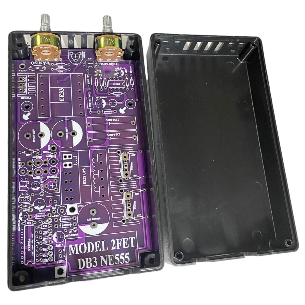 PCB bo mạch kích điện 2 fet nhỏ + LỚN băm db3 trộn 555