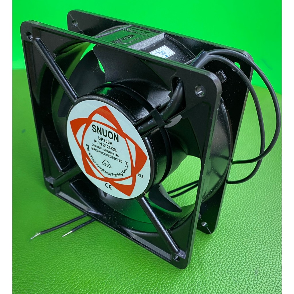 Quạt Hút Mùi, Quạt tản nhiệt Thông Gió 12x12x3.8cm-220V