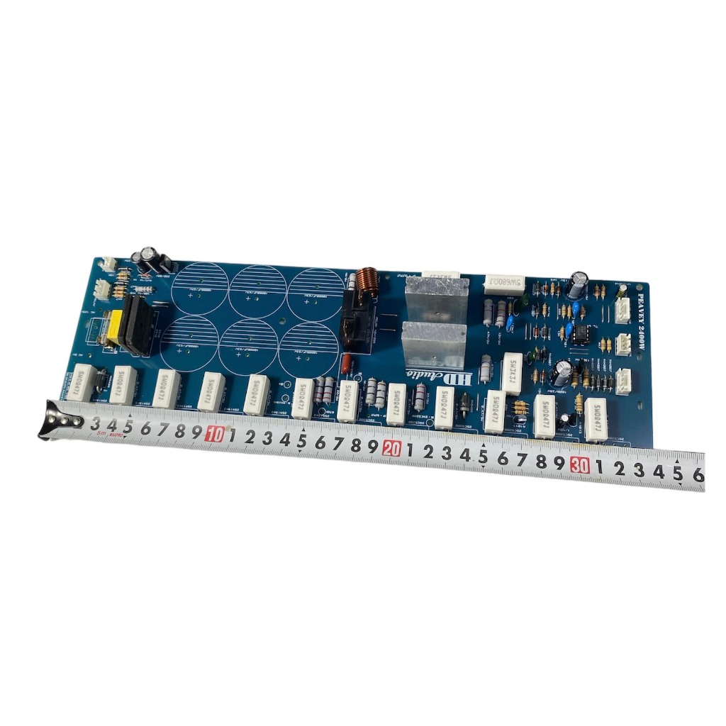 Mạch công suất nguồn đơn 24 Sò liền nguồn 105V - 140V, Phíp FR4