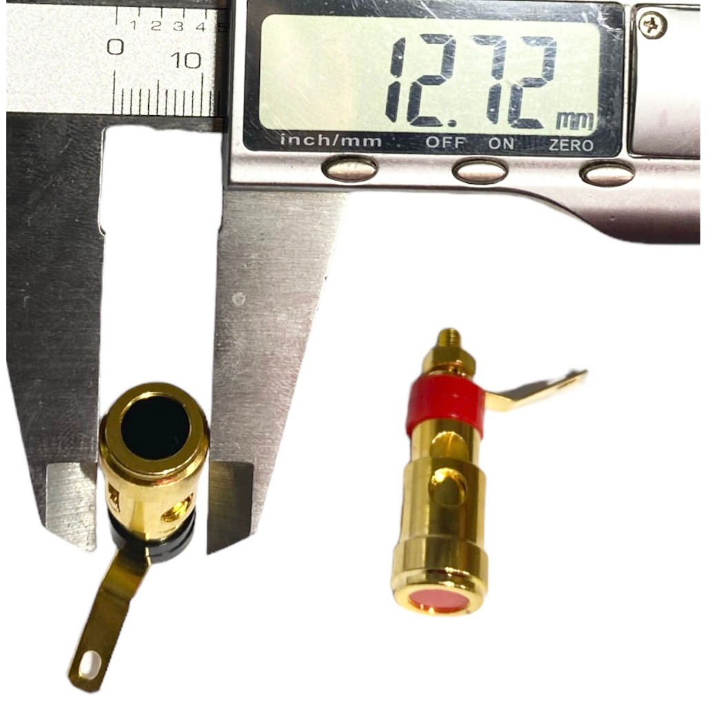 Trạm Loa Nhấn Vàng Loại Lớn 39mm Đỏ/Đen