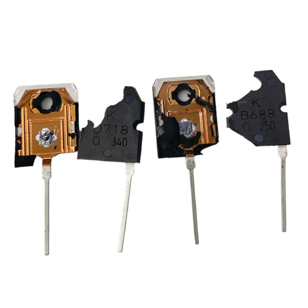 Transistor D718 KEC Lưng Đồng Mạ Niken - 1 Cây 30 Cái
