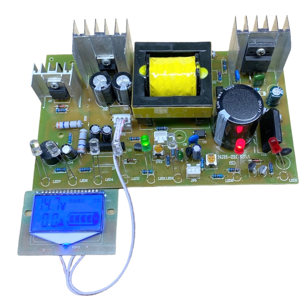Mạch Sạc Acquy 20A tự động 3 giai đoạn 12V/24V (ắc quy 20A~400A)