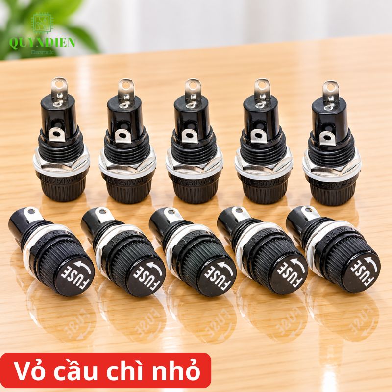 Đế Vỏ Cầu Chì Ống 4.5x20mm FUSE Loại Nhỏ