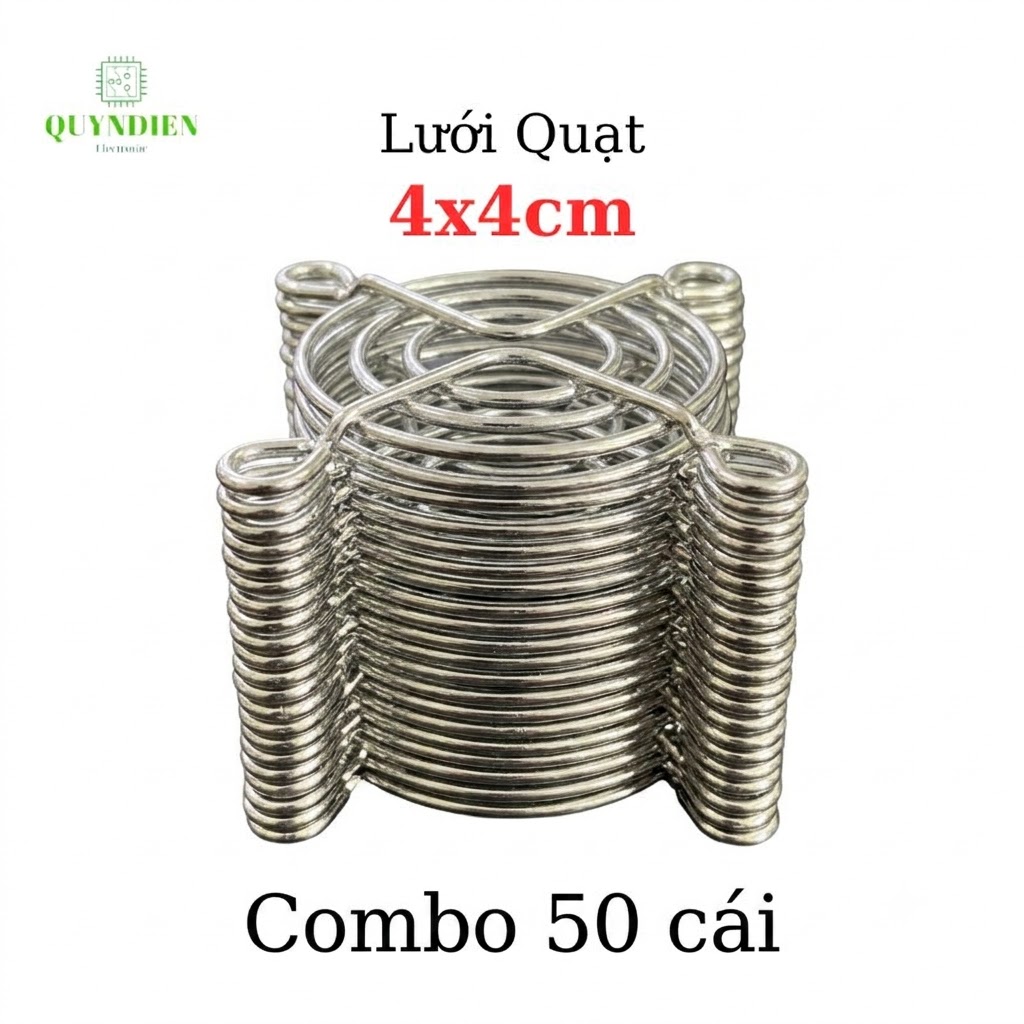 Tấm lưới bảo vệ quạt tản nhiệt 4x4cm