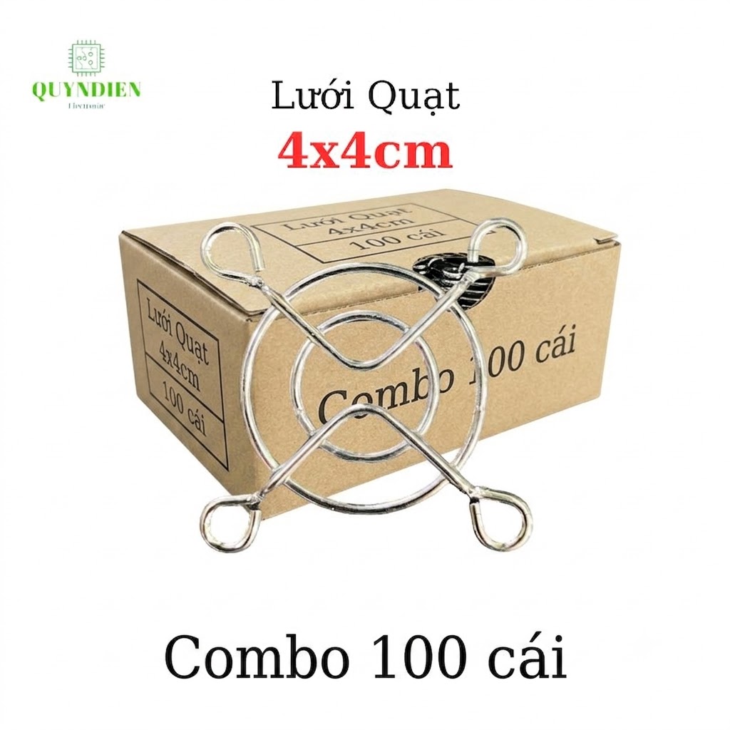 Tấm lưới bảo vệ quạt tản nhiệt 4x4cm
