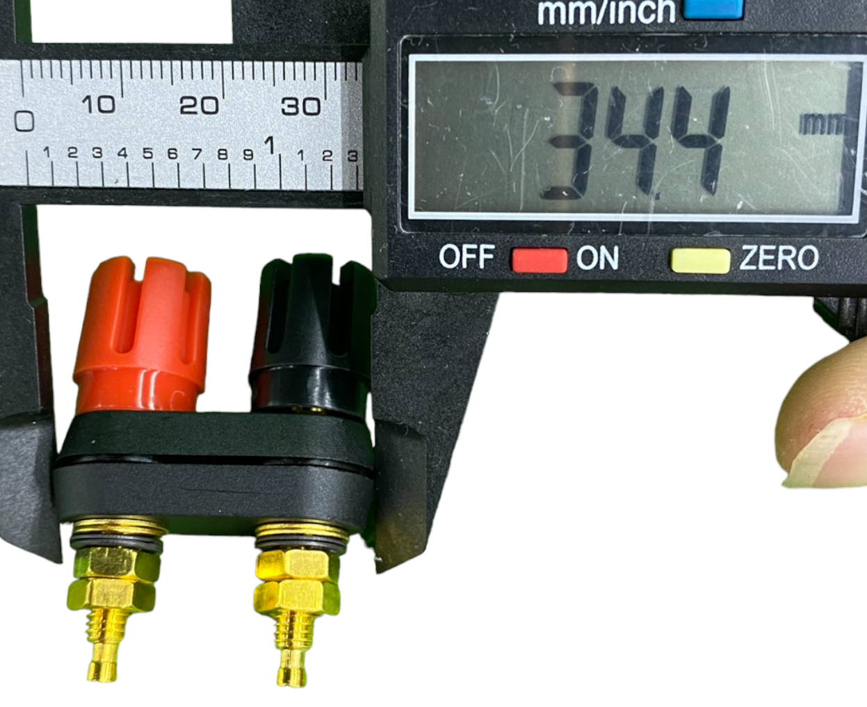 Trạm loa jack bắp chuối, trạm main Ampli, cọc loa đôi M5 chân ngắn