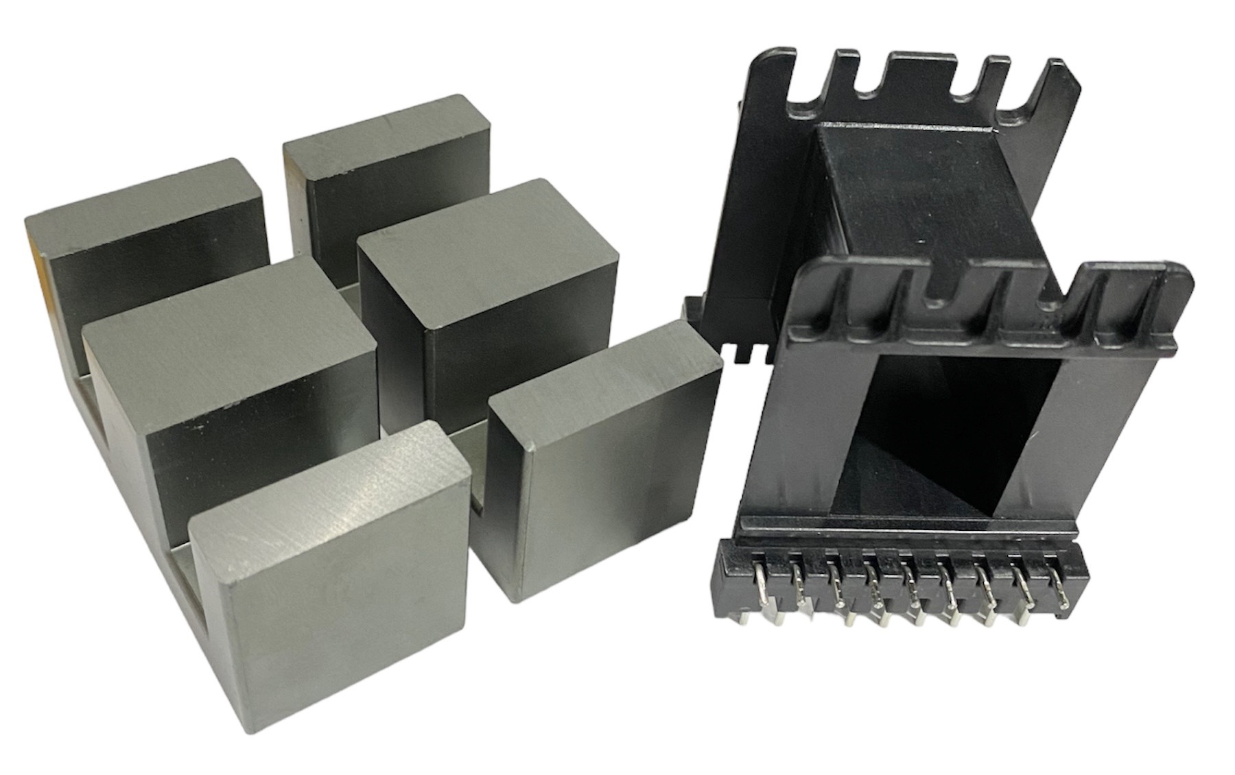Lõi Biến Áp Xung EE70 Nằm (9+9) Chân