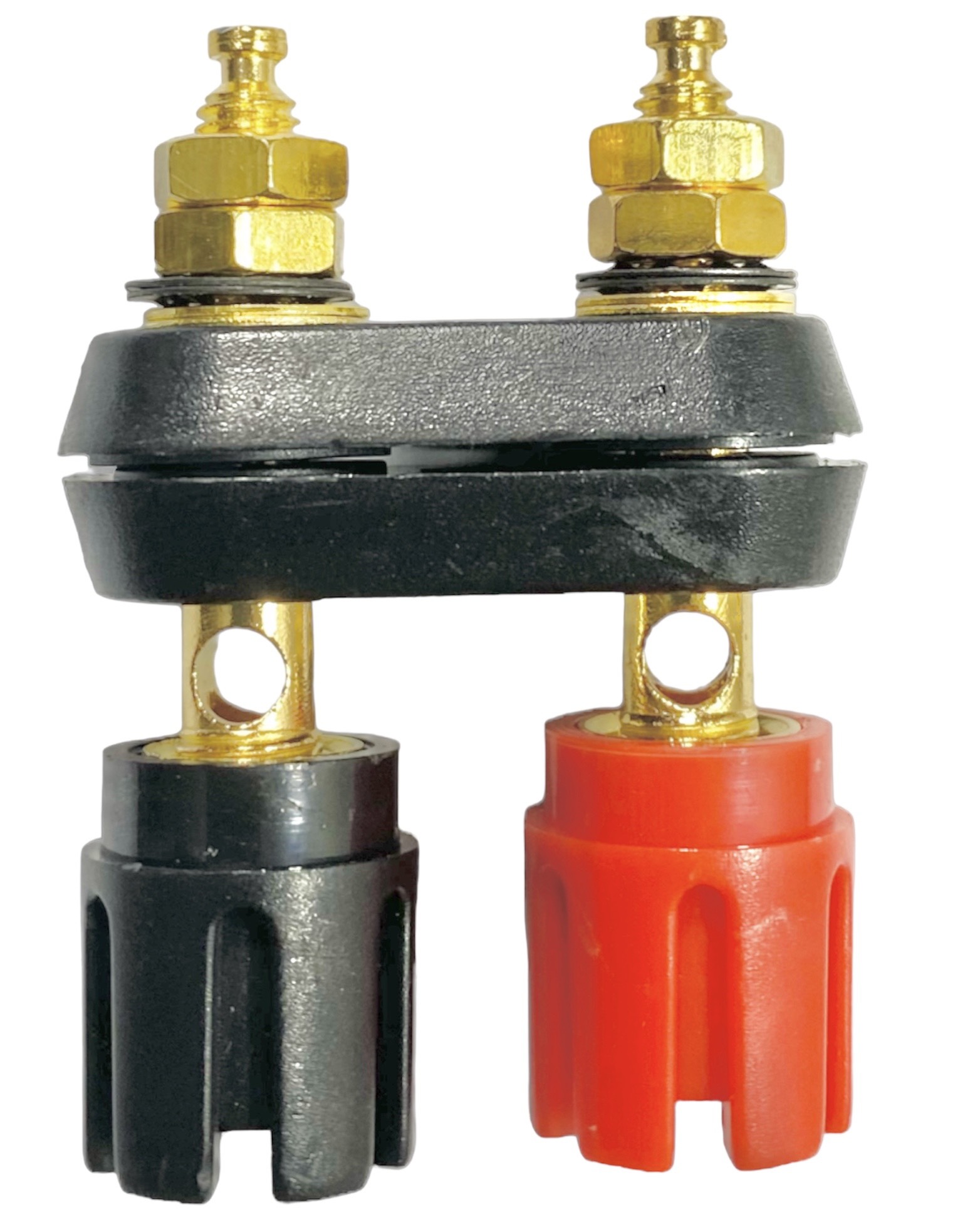 Trạm Loa Ampli Jack Loa Đôi Đỏ Đen M5 Chân Ngắn