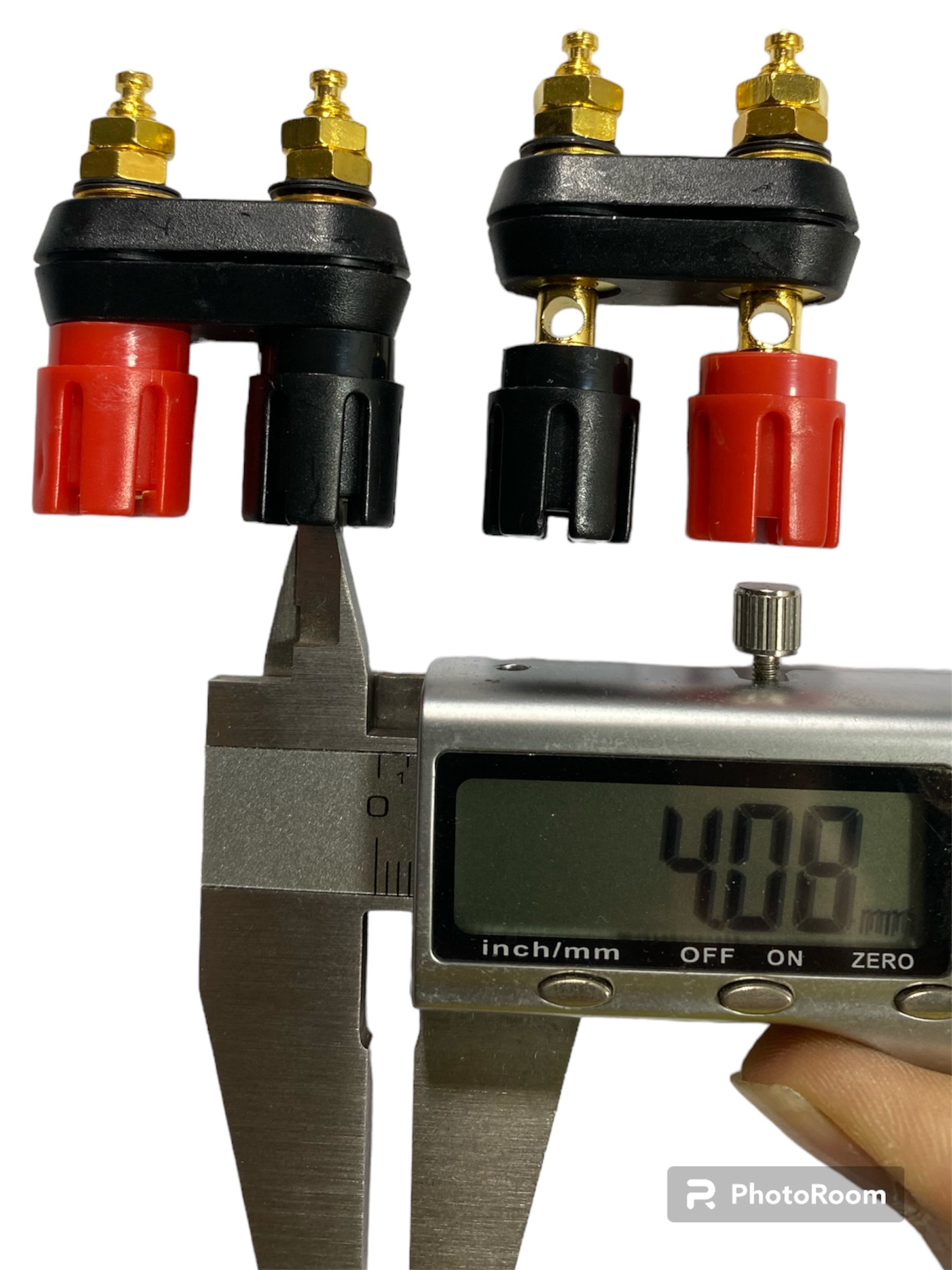 Trạm Loa Ampli Jack Loa Đôi Đỏ Đen M5 Chân Ngắn