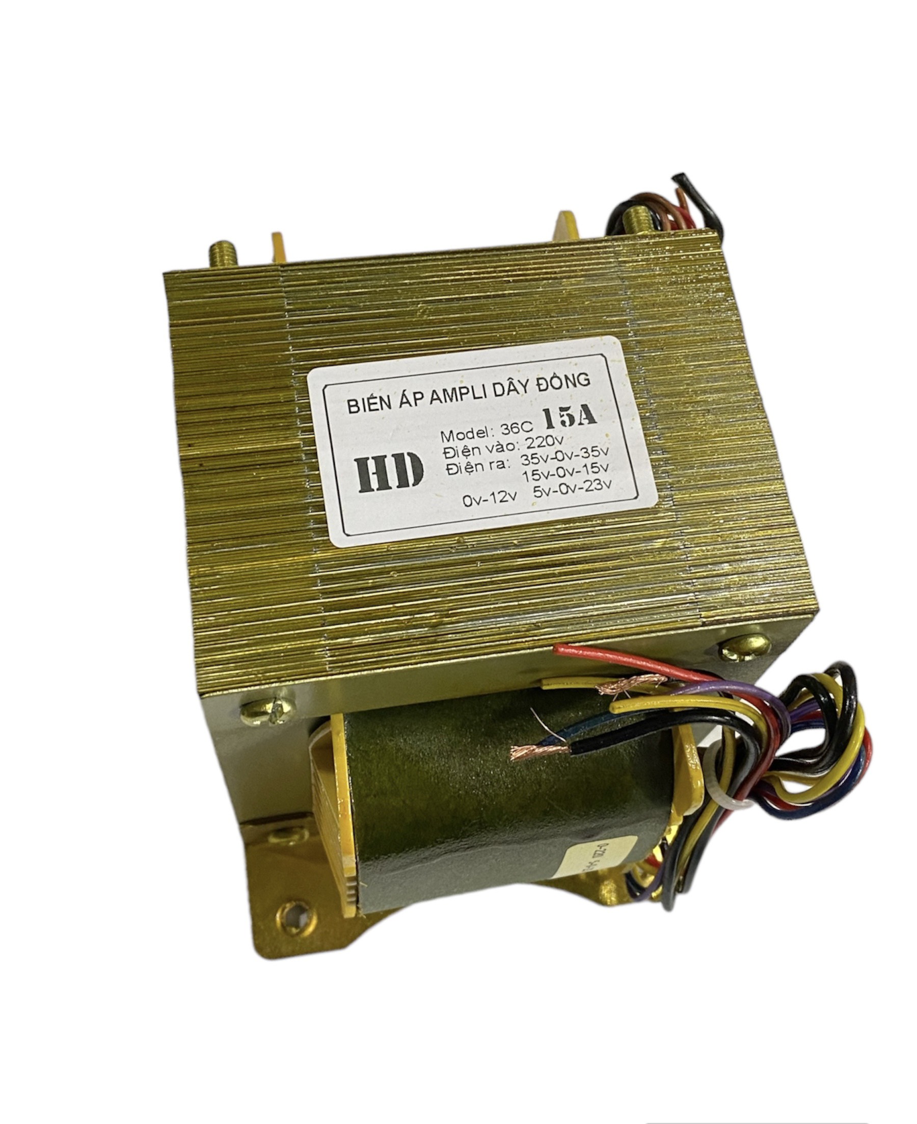 Biến áp Ampli 15A 35V đôi 100% Dây đồng