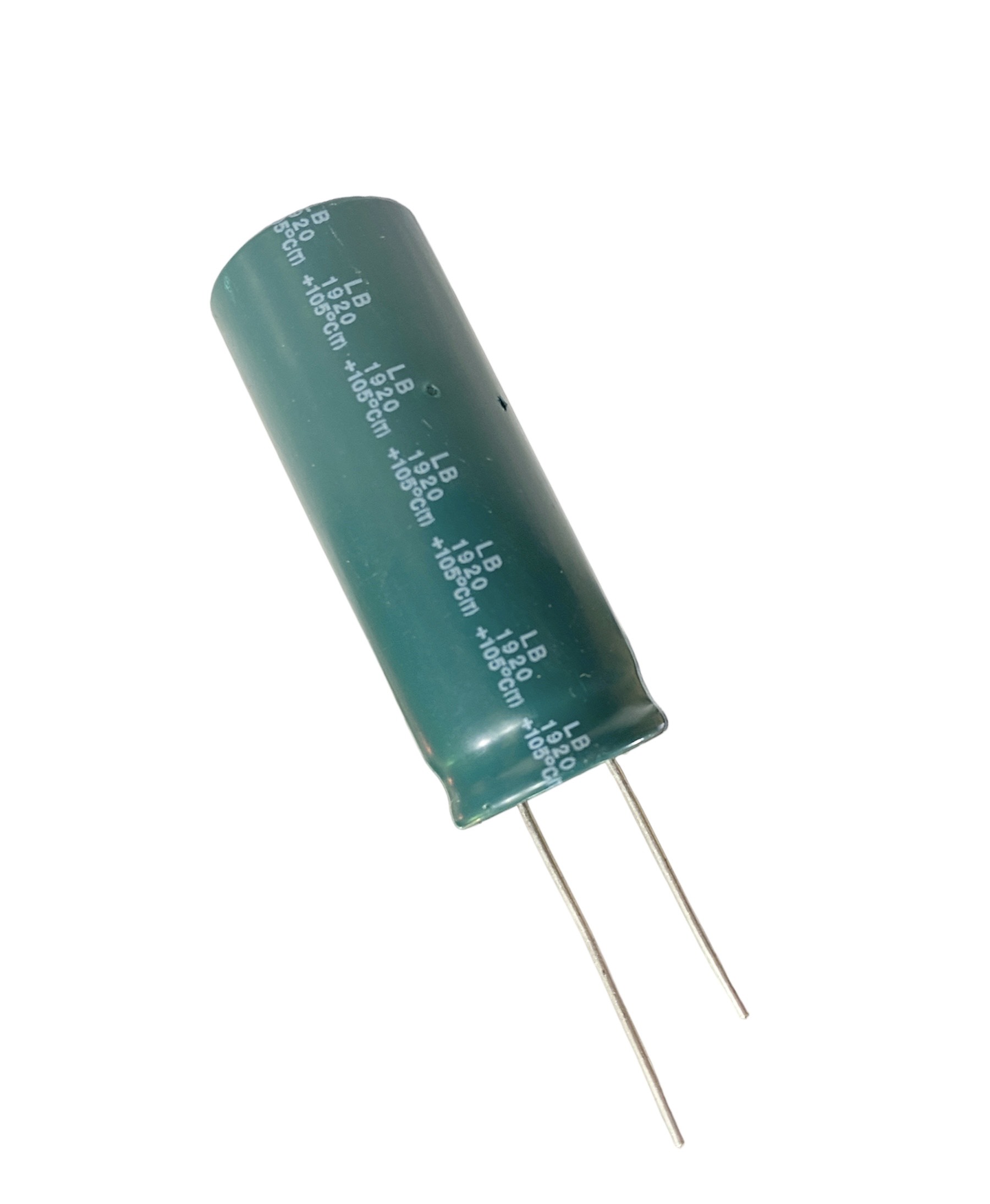 Tụ lộc nguồn 150uF 450V mới 100% màu xanh chân mềm (18x45mm)