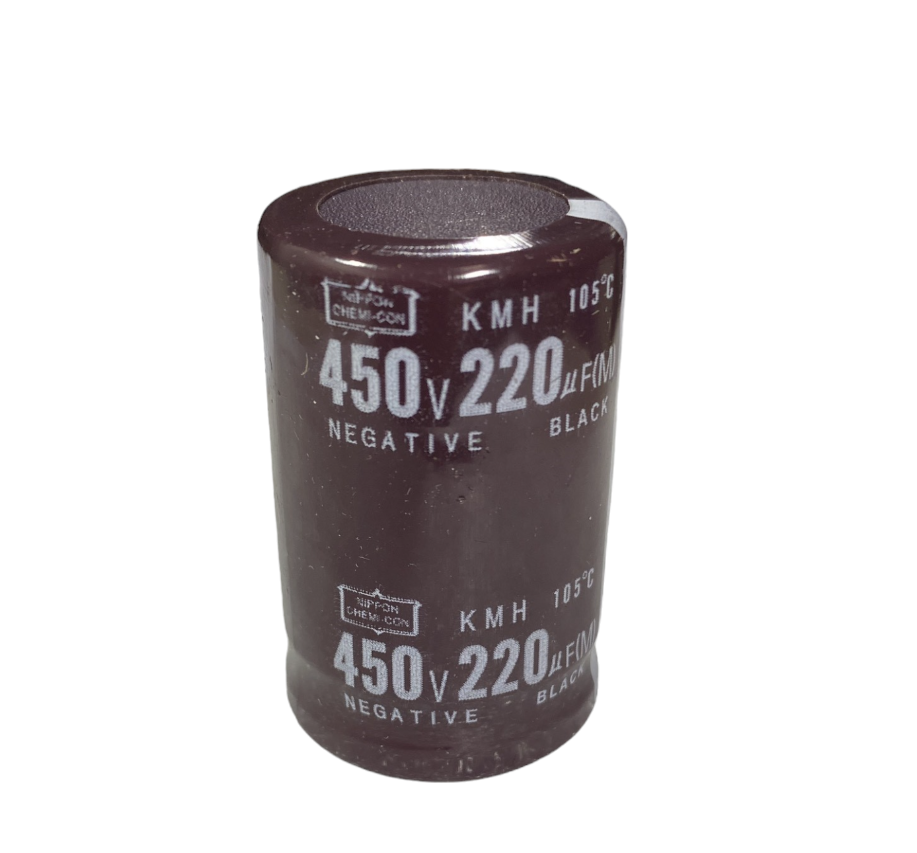 Tụ lọc nguồn 220uF 450V tháo máy chân cứng (25x40mm)