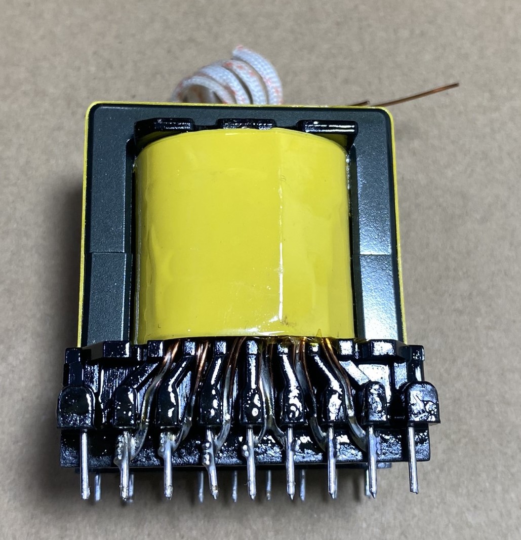 Biến Áp Xung quấn mới E4220 Vuông ( Có nguồn phụ 24v dùng cho IGBT )