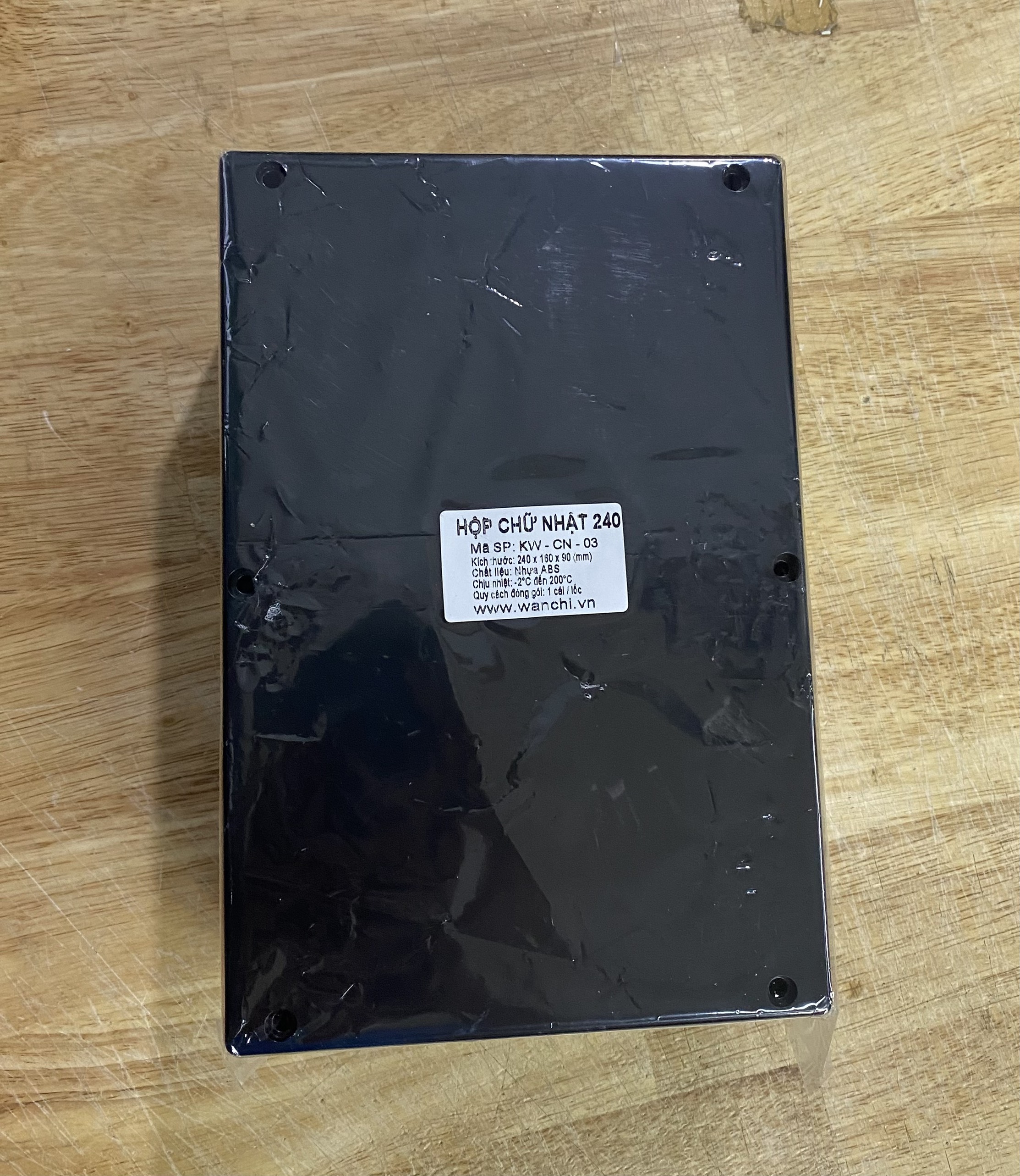 Hộp nhựa ABS 240x160x90mm WANCHI