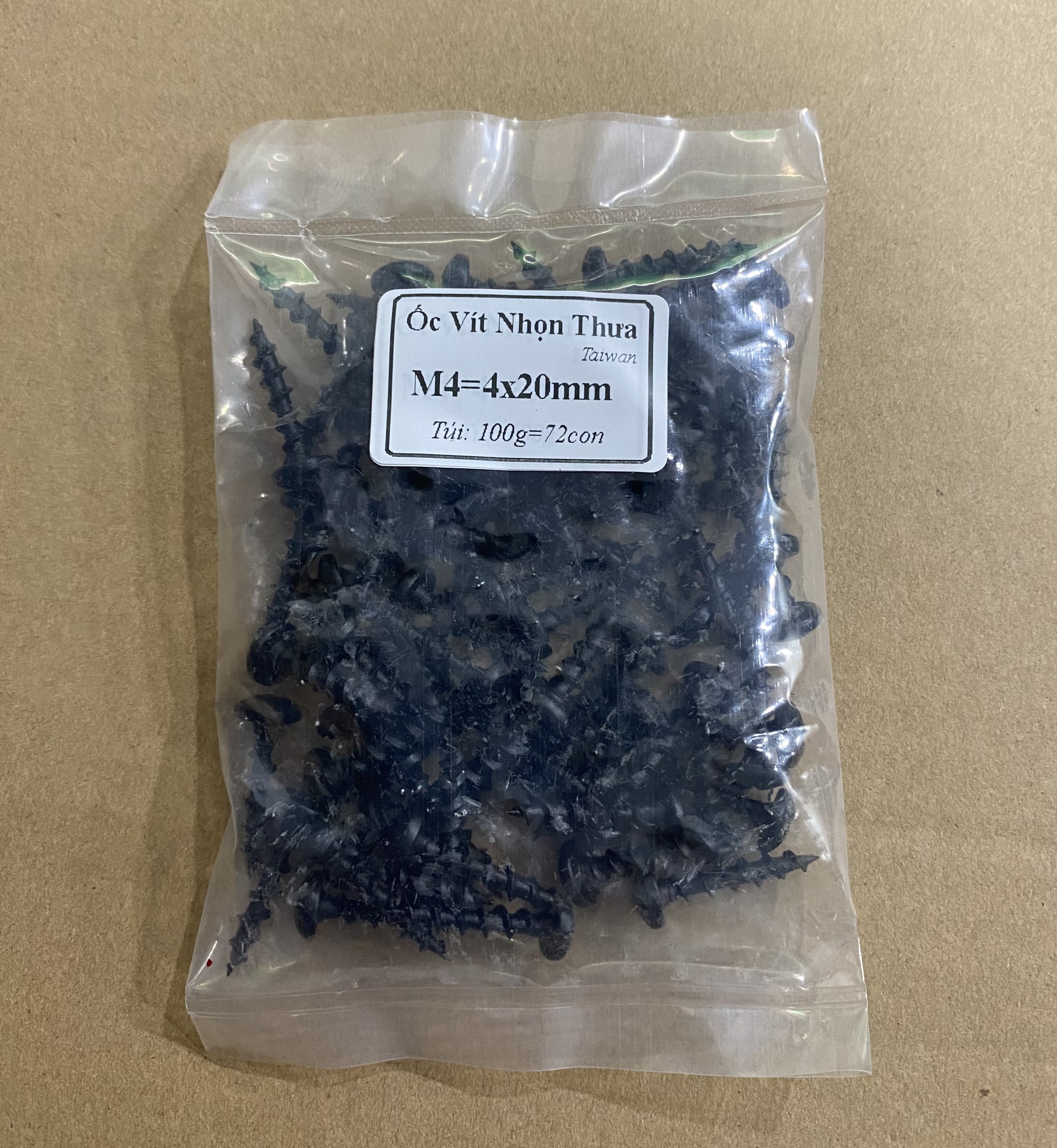 Ốc vít nhọn bắt thùng loa REN xoắn thưa TAIWAN M4
