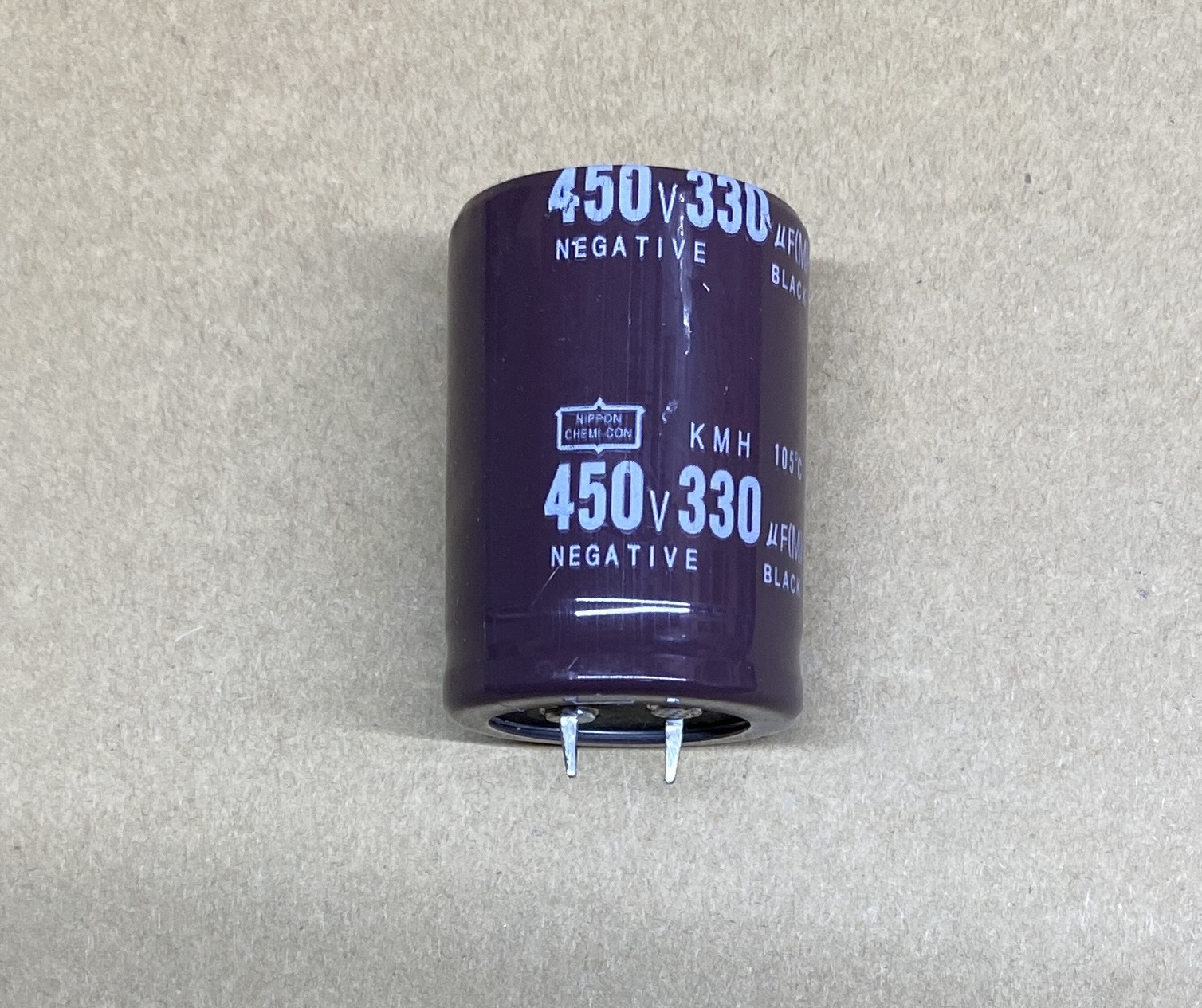 Tụ lọc nguồn 330uf - 450v New (30x41mm)